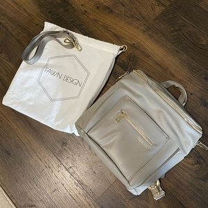 Brand New- Mini Grey Fawn Design backpack